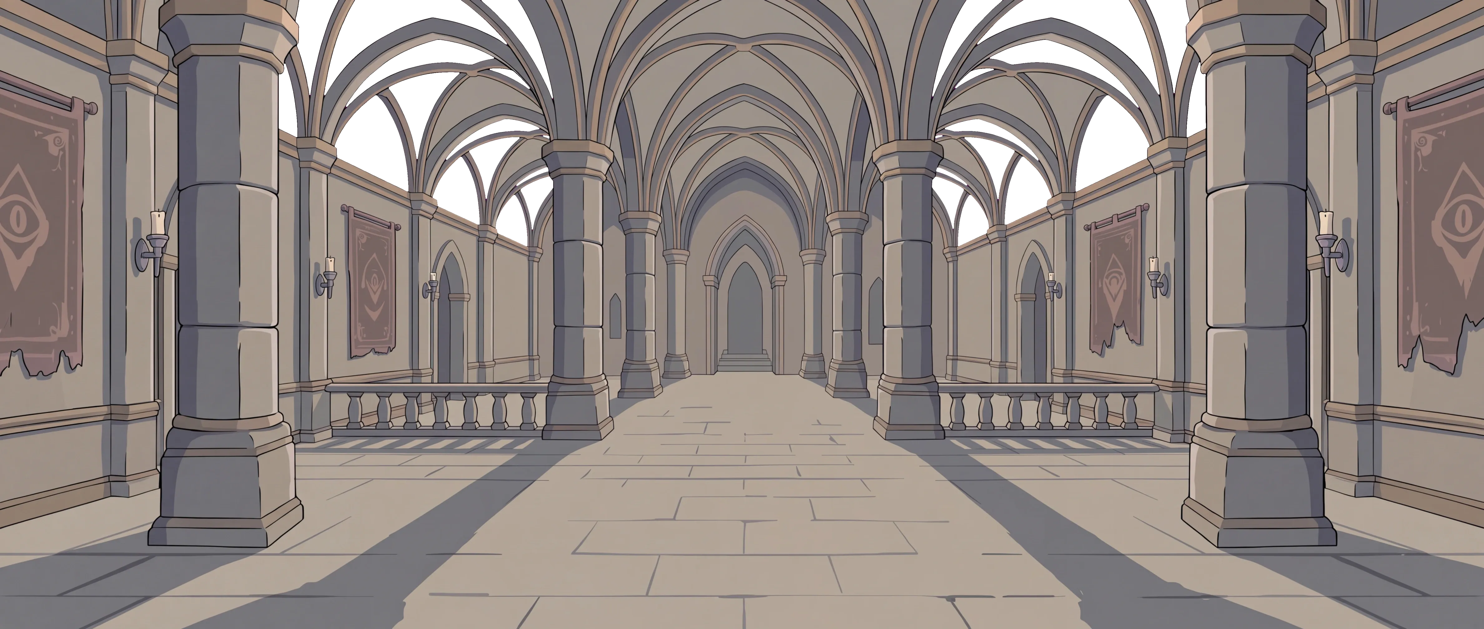 Cathedral Halls, a landscape in the Capital