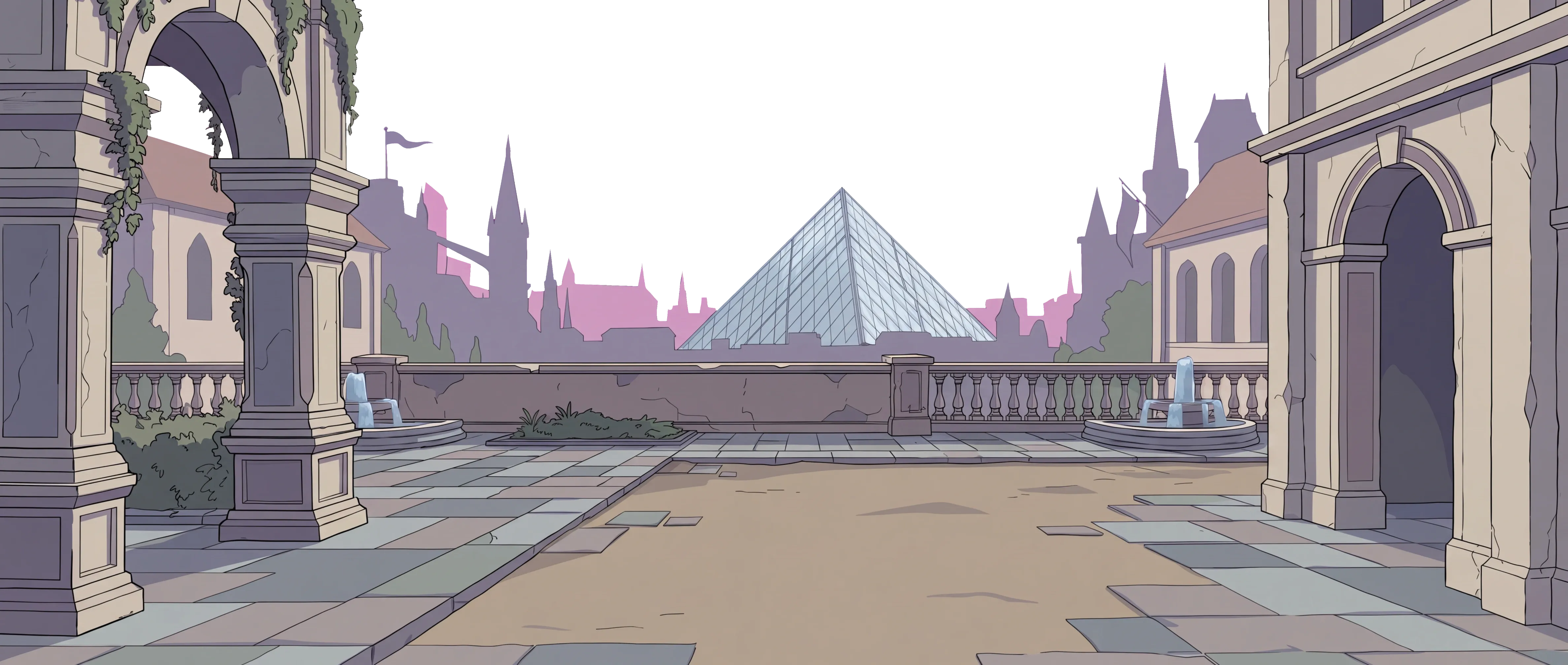 City Plaza, a landscape in the Capital