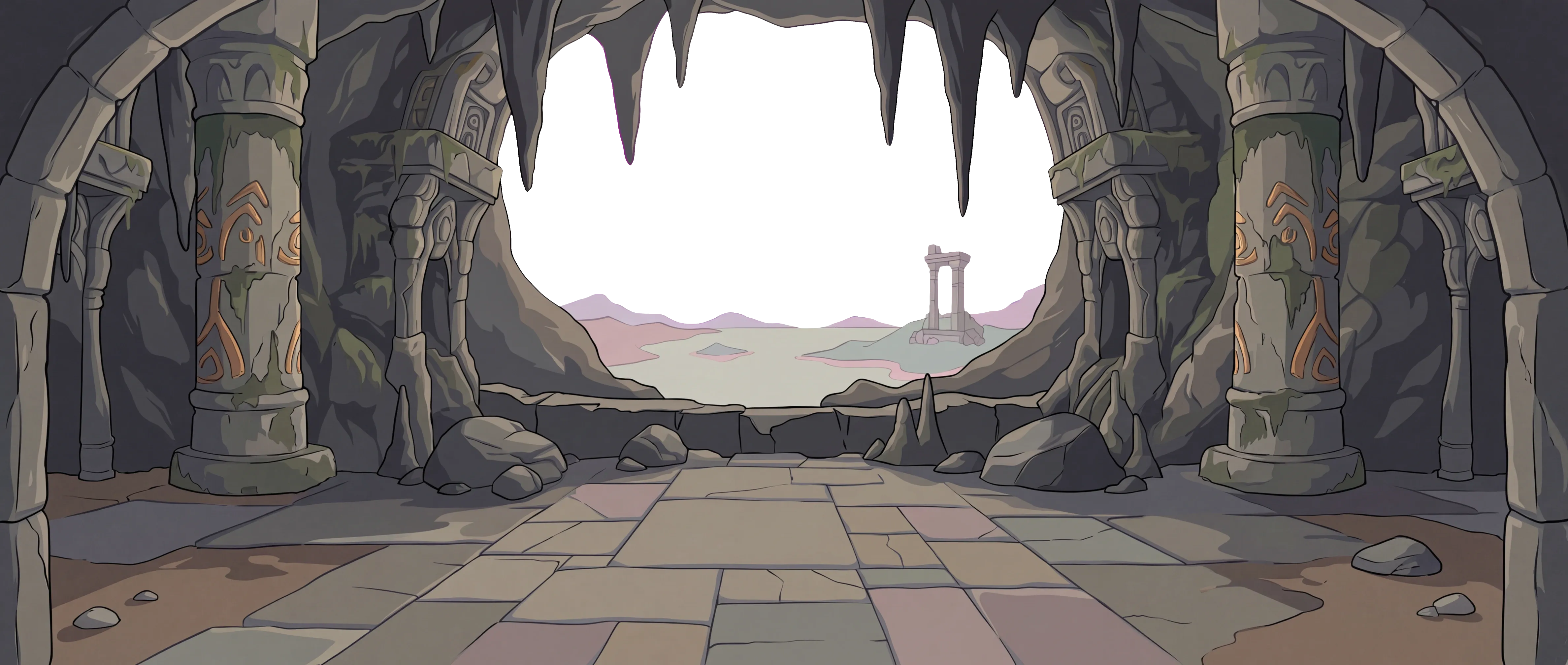 Dragon Lair, a landscape in the Vale